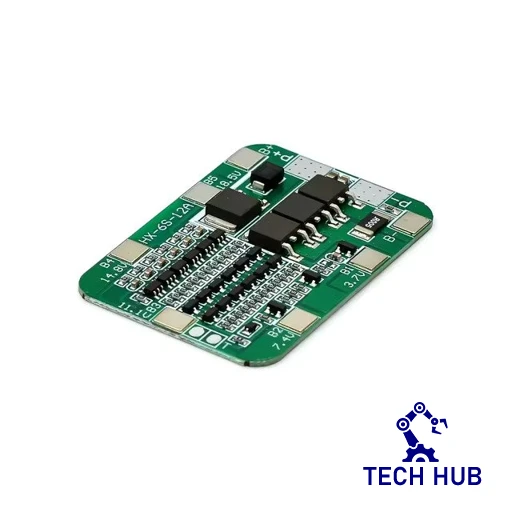 BMS206S2012A_2022_2v20Li-Ion20Battery20Protection20Board.webp BMS 6S 12A, 22.2v Li-Ion Battery Protection Board - Image 1