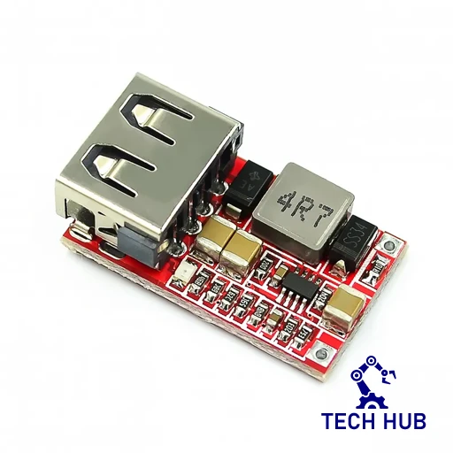 DC-DC20Step-Down20Module206-24V20to205V203A20USB20Output.webp DC-DC Step-Down Module 6-24V to 5V 3A USB Output
