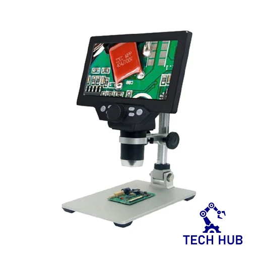 G1200 Digital Microscope 7 Inch LCD Display, 12MP, 1-1200X