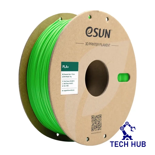 eSUN20Peak20Green20PLA_203D20Filament_201_75mm_201kg_Roll.webp eSUN Peak Green PLA+ 3D Filament, 1.75mm, 1kg/Roll - Image 1