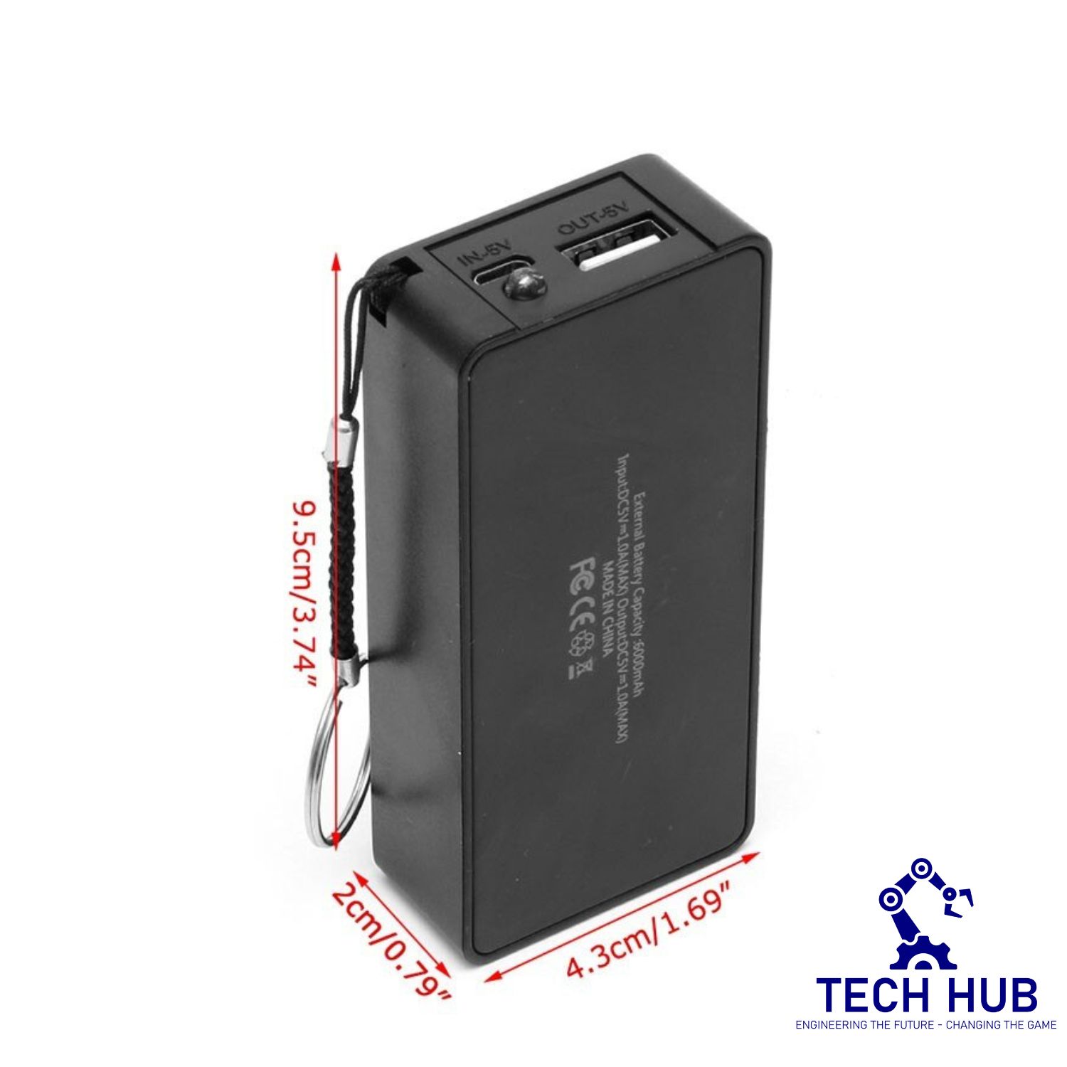 Untitled design (1) DIY 18650 Power Bank Case – Double Cell - Image 1