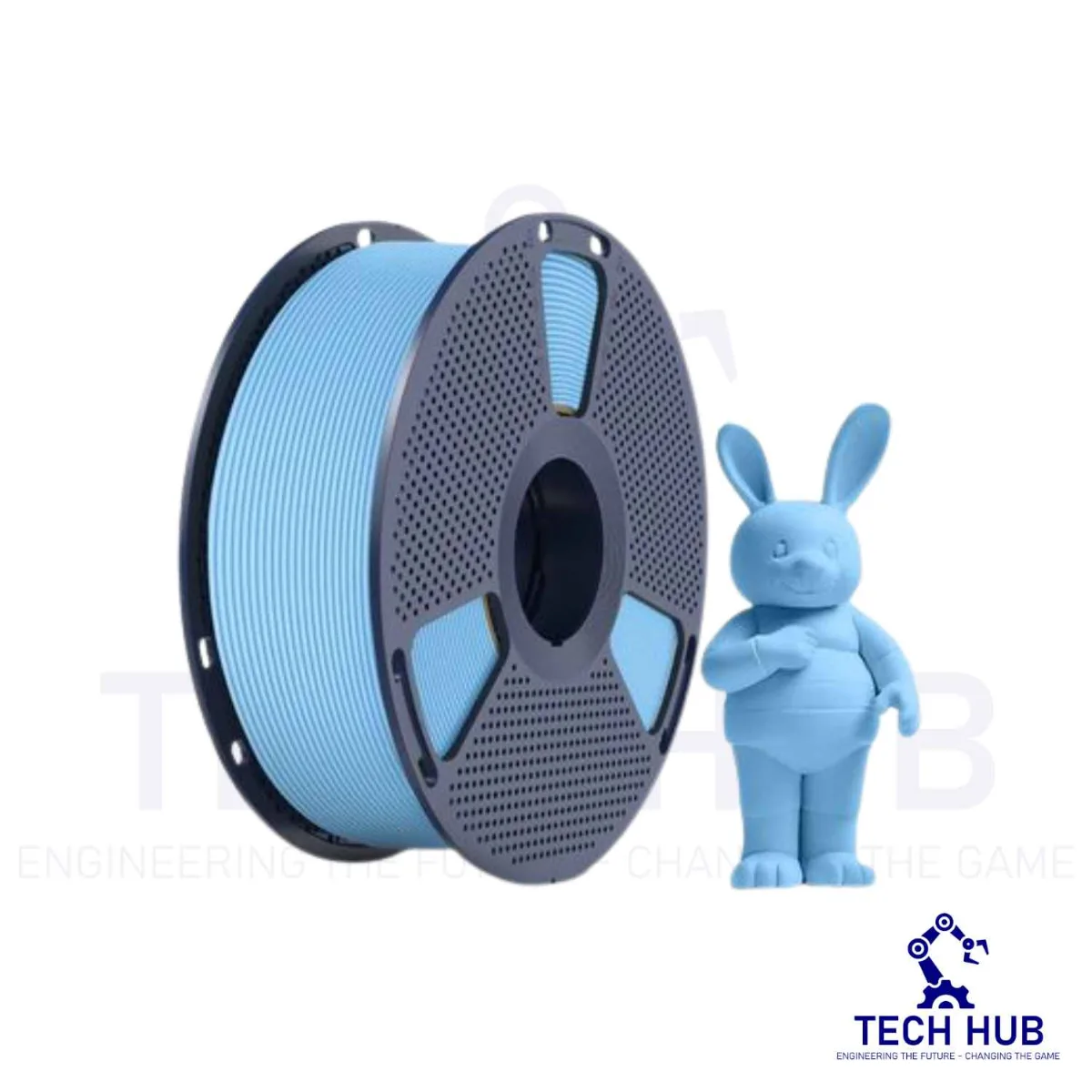 Matte Light Blue FG Matte light Blue PLA 3D Filament, 1.75mm , 1kg/Roll