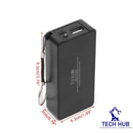 DIY 18650 Power Bank Case – Double Cell