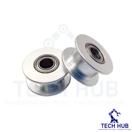 Toothless GT2 Idler Pulley, 10mm Width, 5mm Bore