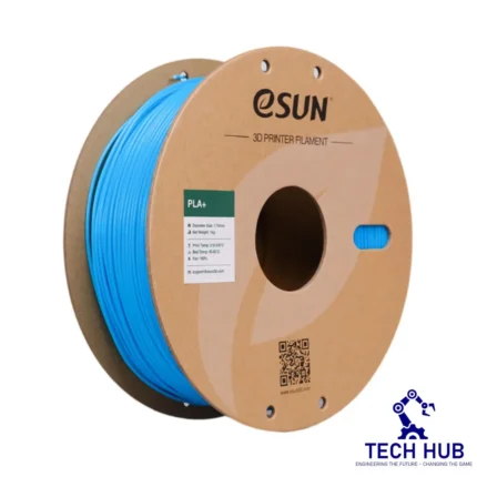eSUN light Blue PLA+ 3D Filament, 1.75mm, 1kg/Roll