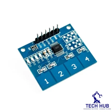 TTP224 – 4 Digital Capacitive Touch Sensor Switch Module