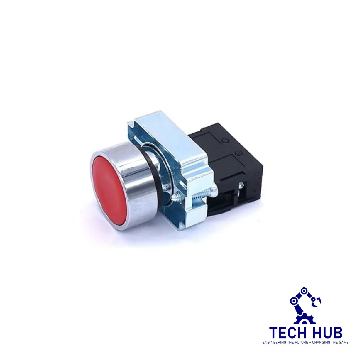 Untitled design (81) Red Momentary Push Button 22mm, BA44,2NC