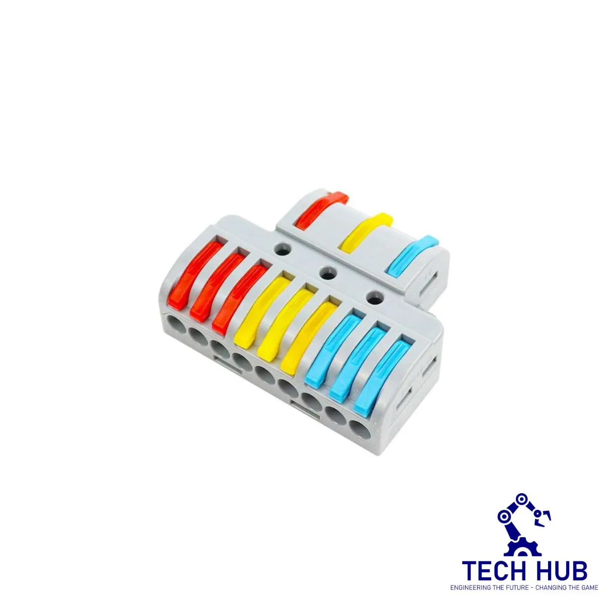 Untitled design (97) 3 in 9 out WAGO SPL-93 Universal Compact Wire Wiring Connector