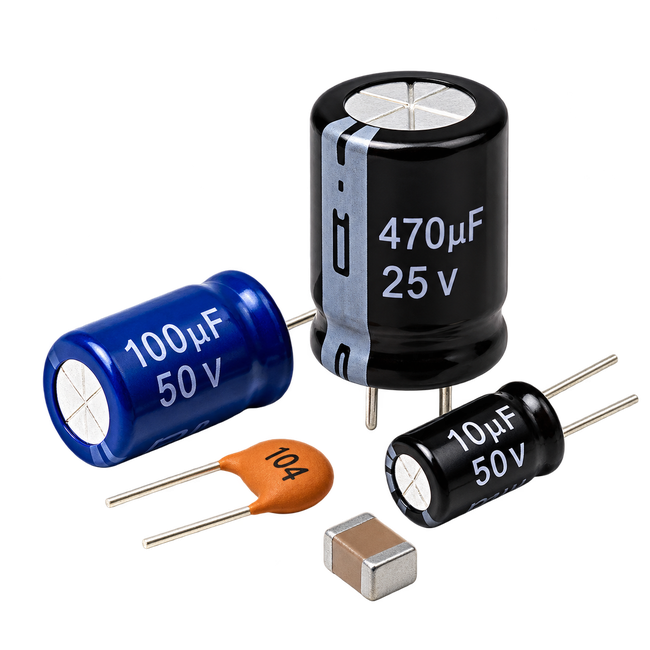 Capacitors category